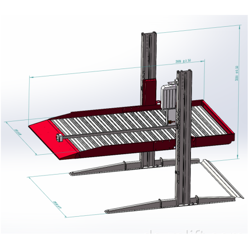 Hydraulischer Parkplatzlift